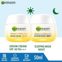 ราคา Garnier Bright Complete Vitamin C Serum Cream SPF30 PA เดย์ครีม SPF30 50มล ไนท์ครีม 50มล Garnier Day Night Cream ครีมบำรุงผิวหน้า ครีมทาหน้า (22831706565)