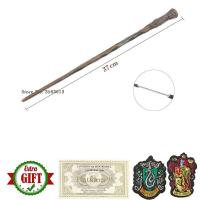 ราคา 61ชนิดของโลหะ Core Harry Potter ไม้กายสิทธิ์ Voldemort Ron Hermione ไม้กายสิทธิ์9 3 4ผ้าแพทช์เช่นของขวัญไม่มีกล่อง (16558322160)