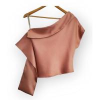 ราคา เสื้อปาดไหล่ มีเเขนข้างเดียว ผ้าซาร่า (10882883757)