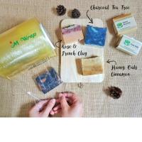 ราคา Small Soap Wrap By M Wrap ฟิล์มยืดห่อสบู่ หน้ากว้าง 10cm x ความยาว 500m x หนา 11 mic (109993827)