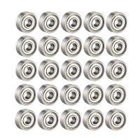 ราคา 25Pcs 608 ZZ Ball Bearings 608Zz Metal Double Shielded Miniature Deep Groove Skateboard Ball Bearings 8mm x 22mm x 7mm (18958778015)