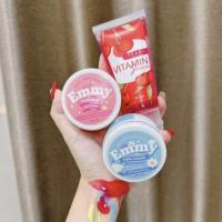 ราคา เซตคู่ 3 ชิ้น เอมมี่ฟ้าชมพูEmmy เซรั่มเชอรี่แดง เซรั่มวิตามินเชอรี่บำรุงผิว (22047706099)