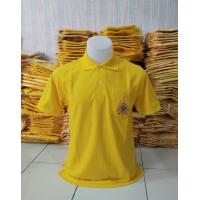 ราคา เสื้อเหลือง 72พรรษา ผ้าTc ไมโคร เหลืองเข้ม (21563737679)