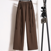 ราคา Kaekai พร้อมส่ง กางเกง วอร์มขายาว เอวสม็อค เอวแต่งผูกเชือกสองเส้น สไตล์เกาหลี ผ้าลื่นๆ ไม่หนาไม่บาง ทรงสวย ใส่สบาย (22803623389)