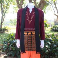 ราคา กระเป๋าสะพาย กระเป๋าย้ามผ้าพื้นเมือง กระเป๋าสะพายข้าง ลายช้าง วินเทจ คละลาย (12582945482)