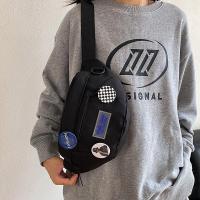 ราคา กระเป๋าสะพายไหล่ แฟชั่นแบรนด์ฤดูร้อน ins เอวกระเป๋ากีฬากลางแจ้ง กระเป๋าสะพายไหล่สำหรับผู้ชายเกาหลี (22086225538)