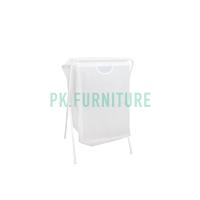 ราคา IKEA JIÄLL JALL ตะกร้าใส่ผ้า Laundry ถุงใส่ผ้า 70ลิตร ใหญ่ ถูก พับได้พร้อมที่จับ (795128409)