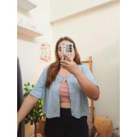 ราคา Jaiko rainbow crop เสื้อครอปสาวอวบ อก 38 44 งานน่ารักมาก (20918577828)