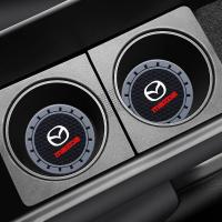 ราคา แผ่นรองที่รองแก้วกันน้ำกันเสื่อกันลื่นสำหรับถ้วยน้ำรถมาสด้า2 Mazda3 Cx3 Cx4 Cx5 Cx7 Cx8 Mazda 6 CX 5 CX5 BT 50 Mazda (22285635286)