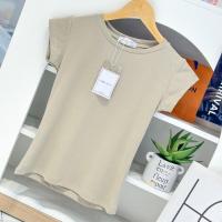 ราคา 042 เสื้อยืดแขนเต่อไซร์1 ทรงเข้ารูปมาก ผ้าCotton supersofeมูจิ (21429048354)