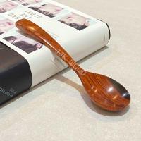 ราคา ช้อนไม้พยูง ช้อนซุปทานอาหาร กว้าง 4 x ยาว 17 cm (21234094831)