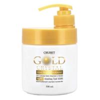 ราคา ทรีทเม้นท์ หมักผม ครูเซ็ทโกล์ด คริสตัล 500 มล สีขาว Cruset Gold Crystal Hair Treatment 500ml (5857272914)