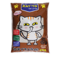 ราคา ทรายแมว Katto 10 ลิตร กาแฟ แอปเปิ้ล มะนาว Kat to แคทโตะ (21391142228)
