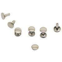 ราคา 100pcs DIY Rivet Rivet Rivet Metal Board Silver (20077412102)