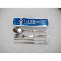 ราคา ชุดช้อนส้อมสแตนเลส ชุดช้อนส้อมตะเกียบลายการ์ตูน สวยๆ น่ารัก (8797089457)