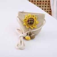ราคา พร้อมส่ง กระเป๋าสานสำหรับเด็กผู้หญิง กระเป๋าเด็ก กระเป๋าสะพายไหล่ กระเป๋าแฟชั่น กระเป๋าสานสะพายข้าง กระเป๋าสานแฟชั่น ลายดอกไม้ (17399597270)