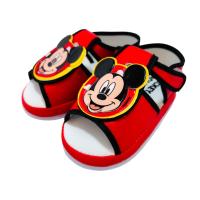 ราคา รองเท้าเด็กชายและหญิงรองเท้าเด็ก สำหรับหัดเดิน พื้นนุ่ม ใส่กันลื่น มีเสียง ลายมิกกี้เมาส์ มินนี่เมาส์ ขนาด12 14cm (21273145391)