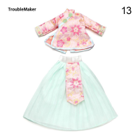 ราคา เส้นใยสีรุ้งสำหรับตุ๊กตา Barbie 12นิ้ว1 6 BJD DIY (22579362081)