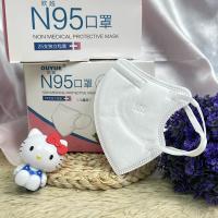 ราคา 1กล่อง25ชิ้น แมสเด็ก KN95สีพื้น เหมาะสำหรับเด็ก 3 12ปี งานหนา5ชั้น กันฝุ่น กันPM2 5 มีสินค้าพร้อมส่ง (22834063397)