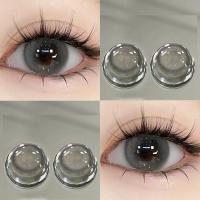 ราคา คอนแทคเลนส์สีขนาดเส้นผ่านศูนย์กลาง 14 2 มม ต่อปีคอนแทคเลนส์รายเดือนคอนแทคเลนส์ คอนแทคเลนส์ Thai Tea Grey Black กรองแสงขนาดมินิ 1คู่ 14 5mm (22030605980)