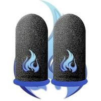 ราคา BlueWow ถุงนิ้วเล่นเกมถุงมือเล่นเกมถุงนิ้วเล่นเกมffถุงมือเล่นเกม free fireถุงมือปลอกนิ้วเล่นเกม สัมผัสนิ้วหัวแม่มือ 2ชิ้น ป้องกันเหงื่อ (18651820861)