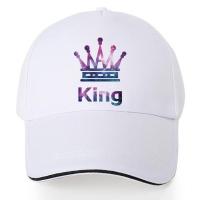 ราคา กีฬาเดินป่าหมวกเบสบอล Streetwear หมวกฮิปฮอป King พิมพ์หมวกกอล์ฟกลางแจ้ง หมวกกันแดด (22297162710)
