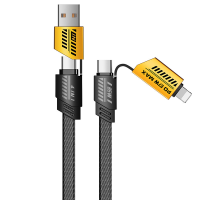 ราคา ที่ชาร์จในรถ Car Charger 48W ชาร์จเร็ว Type C หัวชาร์จในรถ รองรับ 2ช่อง usb อลูมิเนียมอ (22295528969)