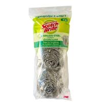 ราคา 3M Scotch Brite สก๊อตช์ ไบรต์ ฝอยสเตนเลส ขนาด 14 ก แพ็ค 6 ชิ้น (22469222106)