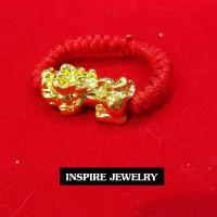 ราคา Inspire Jewelry แหวนปี่เซี้ย เสริมทรัพย์ รับโชค เรียกทรัพย์ ค้าขายร่ำรวย มั่งมี แก้ชง free size ปี่เซี้ยะคาบเงินคาบทอง (21688576427)