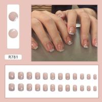 ราคา 24 ชิ้นต่อกล่อง เกาหลีใต้ เล็บปลอม มาพร้อมกาว เล็บปลอมเจลแท้ การออกแบบใหม่ น่ารัก เล็บเจล การออกแบบกันน้ำ (10464845029)