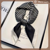 ราคา Warm Light แฟชั่นผ้าพันคอสี่เหลี่ยมพิมพ์ลายฮิญาบสำหรับผู้หญิงผ้าไหมซาตินผ้าโพกหัวมุสลิมที่คาดผมผ้าพันผ้าคลุมไหล่พันรอบ (22299086071)