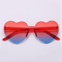 ราคา CHENKONGMUCW ตลกๆ สีลูกอมสี สีสันสดใส ที่บังแดด แว่นตากันแดดรูปหัวใจ แว่นตารูปหัวใจ แว่นกันแดดสำหรับงานเลี้ยง (20342722469)
