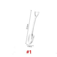 ราคา 10 ชิ้น 304 ช้อนสแตนเลส มัลติฟังก์ชั่อาหารผลไม้ช้อนแตงโม ไอศครีมขนมช้อน ตักซุปช้อน สำหรับห้องครัวที่บ้านหรือร้านอาหาร (22510573522)