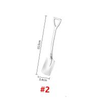 ราคา 10 ชิ้น 304 ช้อนสแตนเลส มัลติฟังก์ชั่อาหารผลไม้ช้อนแตงโม ไอศครีมขนมช้อน ตักซุปช้อน สำหรับห้องครัวที่บ้านหรือร้านอาหาร (22510573523)