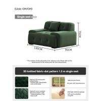 ราคา โซฟารับแขก sofa living room fabric green couch originality Design sense (21695323231)
