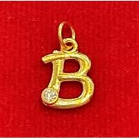 ราคา จี้ตัวอักษร A Z ทองคำแท้ 1กรัม ฝังเพชรรัสเซีย ทองคำแท้ 96 5 จี้ตัวอักษรA Z มีใบรับประกัน ขายได้จำนำได้ (18127544989)