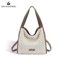 ราคา David Jones Paris กระเป๋าถือกระเป๋าทรงสี่เหลี่ยมมีหูหิ้วสะพายไหล่มือจับด้านบนกระเป๋าถือผู้หญิงสะพายไหล่กระเป๋าถือหนัง Pu นิ่มสำหรับผู้หญิงและอ่อนนุ่ม (22780690025)