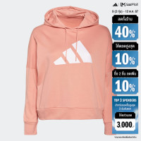 ราคา adidas Lifestyle adidas Sportswear Future Icons Hoodie Plus Size Women Pink H24077 (22433923621)