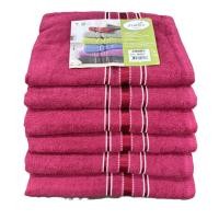 ราคา ผ้าขนหนู ผ้าขนหนูผืนใหญ่ ผ้าขนหนูCotton Frolina ขนาด 30x60 นิ้ว 75x150cm ยกแพ็ค 6 ผืน (21292613786)