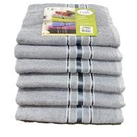 ราคา ผ้าขนหนู ผ้าขนหนูผืนใหญ่ ผ้าขนหนูCotton Frolina ขนาด 30x60 นิ้ว 75x150cm ยกแพ็ค 6 ผืน (21292613787)