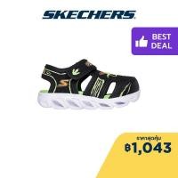ราคา Skechers สเก็ตเชอร์ส รองเท้าเด็กผู้ชาย Boys S Lights Hypno Splash Hydro Fun Shoes 400612N BKLM (21696523600)