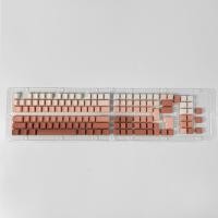 ราคา ZIFRIEND 132 คีย์ PBT Gradient Switch คีย์บอร์ดสีเทา สีชมพู Polar วันแกะสลักด้านข้าง Keycaps (21841843320)