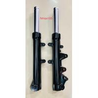 ราคา โช๊คหน้าเดิมNmax155 พร้อมแกน สีดำ ราคาขายต่อคู่ (20781720753)