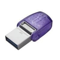 ราคา 256 GB FLASH DRIVE แฟลชไดร์ฟ KINGSTON DATATRAVELER MICRODUO 3C DTDUO3CG3 256GB (15104948269)