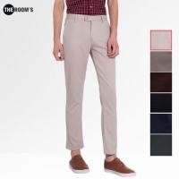 ราคา THE ROOMS เดอะรูม กางเกงสแล็ค กางเกงทำงาน กางเกงขายาว ผ้าชาลี ผ้ายืด ขากระบอกเล็ก (22370077692)