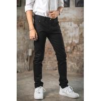 ราคา Lvis club กางเกงยีนส์ชาย ขากระบอกเล็กกึ่งเดฟผ้ายืด กระดุม ปักทอง ผ้าดิบล้างน้ำ ไซค์ 28 42 (7170514549)