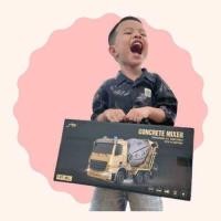 ราคา รถโม่ปูนบังคับ รถโม่ปูน รถผสมปูน รถก่อสร้าง รถของเลนเด็ก รถบังคับ โมเดลรถ (22543192765)