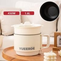 ราคา ALLTOU หม้อไฟฟ้ามินิา 1 2 คน 450Wหม้อสุกี้ชาบู 1 6L หม้ออเนกประสงค์ ทอด ต้ม ผัด Electric Pot (22448654079)