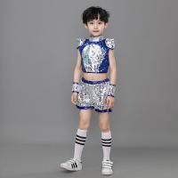 ราคา ชุดทำการแสดงสำหรับเด็กชุดกระโปรงฟูฟ่องกระโปรงผ้าโปร่งปักเลื่อมสำหรับเด็กหญิงและเด็กชายชุดทำการแสดงสำหรับเด็กอนุบาลเชียร์ลีดเดอร์เต้นรำแจ๊ส (20697357311)