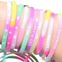 ราคา สายรัดข้อมืเรืองแสงซิลิโคน กำไรข้อมือแฟชั่น แฟชั่นประดับนำเข้า (22840001733)
